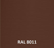 Thermoplast® - 2 strisce di protezione per recinzioni, 19 cm x 26 m = 4,94 m2, marrone, 19 cm x 10 pezzi