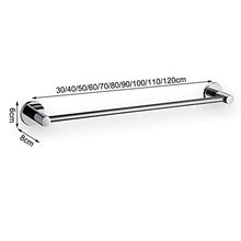 MRDAER Portasciugamani da Parete per Bagno Portasciugamani Singolo in Acciaio Inox 304 Portasciugamani Rotondo per Bagno, carico Massimo 5 kg (Dimensioni: 30 cm)
