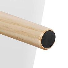 Yaheetech Set 2 Comodino Camera da Letto Bianco Comodino con Cassetto Gambe in Legno Mobiletto Organizzatore da Letto 48,5 x 41 x 57,5 cm Tavolini d'Appoggio Tavolino Lato Moderno da Divano Salotto