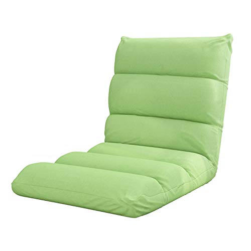 Cuscino da Meditazione o Sedia Relax，Divano da terra, un divanetto pieghevole a un posto, adatto per la poltrona del balcone della camera da letto sul letto a baldacchino del pavimento-Verde 1