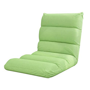 Cuscino da Meditazione o Sedia Relax，Divano da terra, un divanetto pieghevole a un posto, adatto per la poltrona del balcone della camera da letto sul letto a baldacchino del pavimento-Verde 1