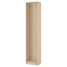 PAX telaio armadio 50x35x236 bianco effetto rovere tinto