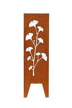 Götterfunken GmbH Cortenstele Seraphin | Gingko 1480 x 450 mm