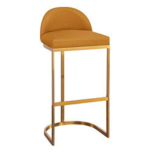 CMX-Barhocker Sgabelli da Bar Sedie da Bar in Pelle Sintetica Sedie da bancone della Cucina per Colazione Gambe in Metallo Sgabelli da Bar Sgabelli Alti con schienali e poggiapiedi