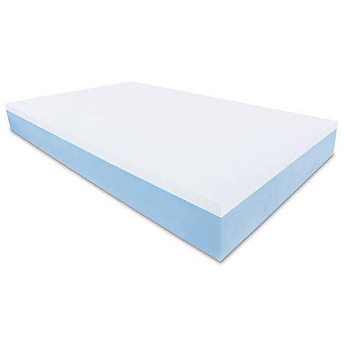 Baldiflex Emporio - Materasso Singolo Memory 2 Strati Monozona 9 + 3 Memory 80 x 190 cm - Rivestimento Sfoderabile Aloe Vera Cus. Fiocco incl.