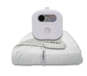 Chili Technology chiliPAD Me – Coprimaterasso Termico Singolo 200 cm x 75 cm, Raffredda e Riscalda - Controllo Preciso della Temperatura, Regolazione del Sonno, Programmabile e con Telecomando