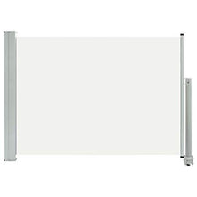 Festnight Tenda da Sole Laterale per Patio, Tende da Sole Paravento Laterale 80x300 cm Crema