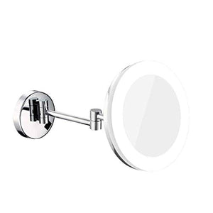 JKCKHA Specchio da tavolo specchio senza cornice LED con luce specchio pieghevole telescopica specchio appeso Specchio bagno ingranditore for montaggio a parete Xuan - una visita vale la pena Decorazi