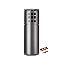 YYYUR Acciaio Inossidabile Cigar Tube, Lega di Zinco Portatile Tubo Cigar Crema idratante, 4 Sigari, Viaggi Lavoro Casual Cigar Tube, 50 x 200 mm,C