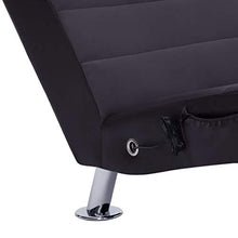 vidaXL Sdraio Massaggio con Cuscino Ergonomica Imbottita Comoda Design Moderno Funzione Massaggio Lettino Chaise Longue Poltrona Marrone in Similpelle