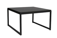 Sommer International GmbH - Panchina con telaio in metallo, 74 x 74 cm, colore: Antracite