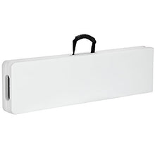 Deuba Set 2X Panchine Pieghevoli da birreria richiudibili con Manico di Trasporto Facile in plastica Leggera 183x28x44cm