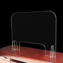 Contatore Side Schermi scrivania Divisori partizione Libera Perfezione riceventi per la Maggior Parte Piani di 5mm - Isolamento Trasparente Consiglio