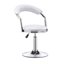 LF- Bar Stool Bar Stool Moda Creativa Bar Chair Casa Schienale Alto Seggiovia Bar Stool Rotante ad Alta Sgabello Sgabello Colazione Ristorante Ascensore Sgabello semplicità (Color : White-a)