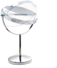 Trucco specchio con luci Specchio cosmetico indipendente 5x zoom, specchio da tavolo a specchio da 8 pollici trucco specchio per camera da letto per bagno con camera da letto, specchio da barba cosmet