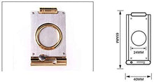 NIHAOA Accessori del Sigaro Corrosione Cigar Cutter 2 in 1 Sigaro Trapano Portatile Cigar Box Set Regalo Pranzo Buon apporto di umidità