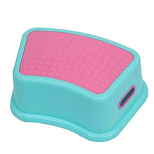 LZL Sgabello WC Squatty Vatty Bambini per Bambini Sgabello Antiscivolo Posizione igienica adeguata per la Salute Vasino Tozzo (Color : Blue+Pink, Dimensione : Conventional)