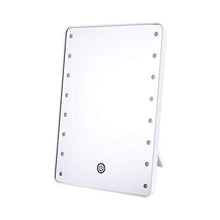 Vanity specchio con 8/16 LED Vanity specchio con touch dimmer interruttore Desktop desktop bagno viaggio 8LEDs batteria staffa di funzionamento blu