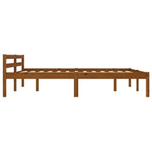 SKM Giroletto con 4 Cassetti Marrone Miele Legno di Pino 180x200 cm (43.28kg)