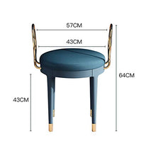 YaGFeng Dressing Table Sgabello Trucco Cassetto del Tavolo Specchio Cuscino Sollevatore Makeup Ragazza È Facile da Montare Quattro Colori per Camera Trucco Gioielleria Bagagli