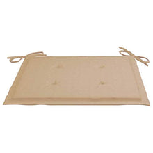Tidyard Set 4/6 pz Cuscini per Sedie da Giardino per Esterno in Tessuto Beige/Blu Reale 50x50x4 cm,Cuscini Quadrati,Cuscini per Sedie da Esterno