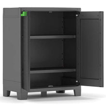 Keter Armadio Basso Moby Formato Xl, Armadio Impermeabile, Antracite