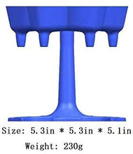 TINGYIN 6 Presa per Dispenser Gratuita distributori rapidi-Dispenser di Vetro e Supporto Bar Party Weekend distributore Cocktail portabottiglie Secchiello da Tavolo
