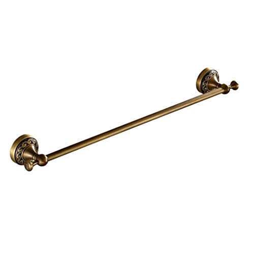 Portasciugamani da Parete, Portasciugamani da parete for cucina, portasciugamani da bagno in ottone con scocca, 61 cm Porta Salviette