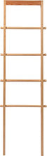 dobar 29745 FSC Kiefer Asciugamano Testa con 4 Pioli, portasciugamani, attaccapanni da Fissare alla Parete, in Legno, Naturale, 42 x 4 x 142 cm