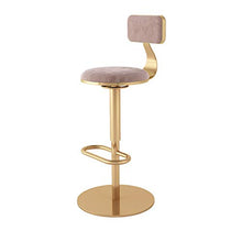 Regolabile Da Bar Sgabelli Da Bar Con Schienale,Metallo Bar Seggiolone,Girevole Seggiola Da Bar Con Poggiapiedi,Moderni Girevole Sedia Domestico,Sedia Cucina,Sgabello Da Bar,Portante Di Carico 150kg