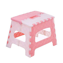 KOLOSM Sgabello Pieghevole da Bagno Steso Pieghevole Sgabello Leggero Step Steso Step Mini Sgabello Sicuro del Fumetto per Cucina, Bagno, Camera da Letto, Bambini o Adulti (Color : Chocolate)