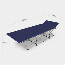 HaoLi Lettino Prendisole, Lettino Pieghevole con Cuscino, 190 * 68 * 35 cm, carico statico, Resistente alla ruggine, Lettino a Dieci Piedi per la Spiaggia, Piscina, Patio Esterno, Giardino, Campeggio
