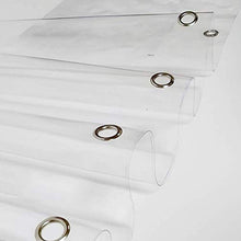 FCXBQ PVC Trasparente Panno Antipioggia Ombreggiatura Tenda in plastica Vetro Morbido Vetro Protezione Solare Impermeabile Parabrezza Antipolvere Campeggio per Barche a Motore, 23 Dimensioni (Colo