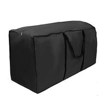 Keyohome Borsa per Cuscini da Giardino per Mobili Resistenti Borse da Viaggio Borsa da Trasporto Custodia Organizer con Maniglie per Casa e Patio Albero di Natale (122x39x55cm)