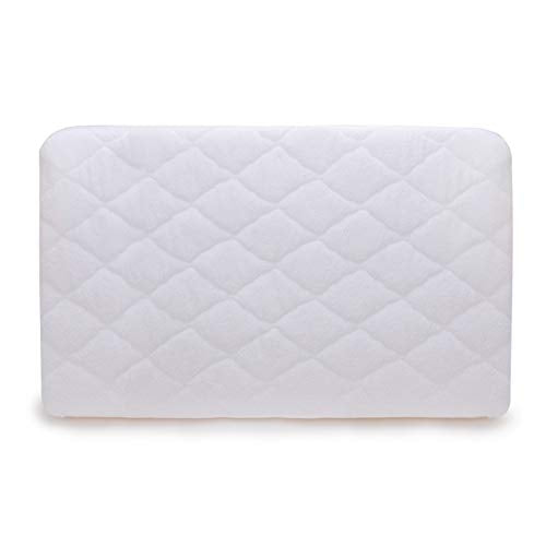 PEKITAS Coprimaterasso 60 x 120 cm imbottito impermeabile culla 100% cotone