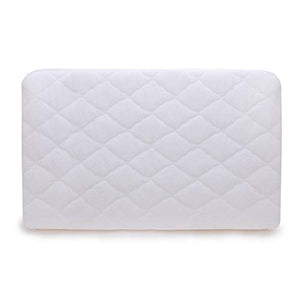 PEKITAS Coprimaterasso 60 x 120 cm imbottito impermeabile culla 100% cotone
