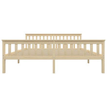 SKM Giroletto con 2 Cassetti in Legno Massello di Pino 180x200 cm (37.4kg)