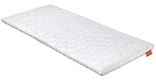 sleepling 193965 Topper coprimaterasso, Schiuma viscoelastica Effetto Memory, 160 x 200 x 6 cm, Bianco