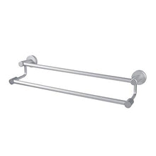 Portasciugamani antiruggine da 50 cm Porta asciugamani a muro doppio portaoggetti Portaoggetti per bagno domestico Scaffale Staffa portasciugamani