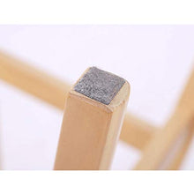 Sgabello da bar WGZ in legno massello creativo sedia da bar sedia alta moda in legno anteriore sgabello moda (colore : bianco, dimensioni: telaio in legno)