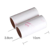 LLQM Sticky Hair Device, tearable Sticky Dust Paper, Clothes Hair Removal, Roller Brush Roller Type Stained Artifact, Cat Hair Cleaner