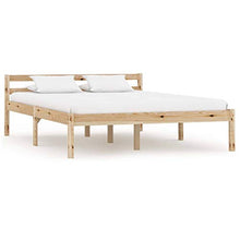 SKM Giroletto con 2 Cassetti in Legno Massello di Pino 120x200 cm (28.23kg)