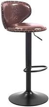 XHCP Sgabelli da Bar Sgabelli Moderni Regolabili in Pelle PU con Schienale Alto Sedia da Salotto Sgabello Girevole