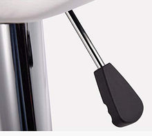 Disegno Spa Bar Sgabello,Alto-Tavolo E Sedia da Bar Chrome Finish Lucidati,Sgabello da Lavoro,Sedia Gireggiata,Sgabello Ufficio,Altezza Regolabile A 360 Gradi Rotabile