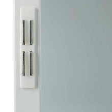 Relaxdays Armadietto a Specchio per Il Bagno in Acciaio, Pensile, 3 Ripiani, Metallo, Bianco, Hxlxp: 56 x 40.5 x 12.5 cm