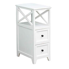 ZQS Tavolo da Comodino Semplice Shelp Modern Shelf Bedroom Bedroom Cabinet Cabina Armadio Stretto Gap Stretto Mini Ultra-Stretto Piccolo Armadio da stoccaggio Tavolino 40 x 20 x 66 cm