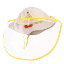 TOYANDONA Bambini Visiera Cappello Trasparente Visiera Copricapo Protezione per Il Viso Protezione per Il Viso Anti Sputo Anti Fog Cappello Visiera per Cucina per Bambini Forniture per Esterni (Beige)