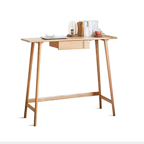 Tavoli da Pub Tavolo da Bar in Casa Lungo Tavolo Moderno Minimalista Nordico Soggiorno Partition Piccolo Tavolo Alto Adatto A Ristoranti E Bar (Colore : Natural, Size : 100x45.6x105.5cm)
