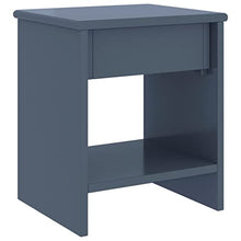 vidaXL Comodini 2 pz Grigio Chiaro 35x30x40 cm in Pino Massello