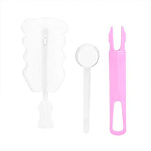 DAUERHAFT Scatola portaoggetti, ripetutamente e Resistente, per conservare Latte in Polvere, Frutta e Caramelle, Contenitore per Latte in Polvere(Pink)
